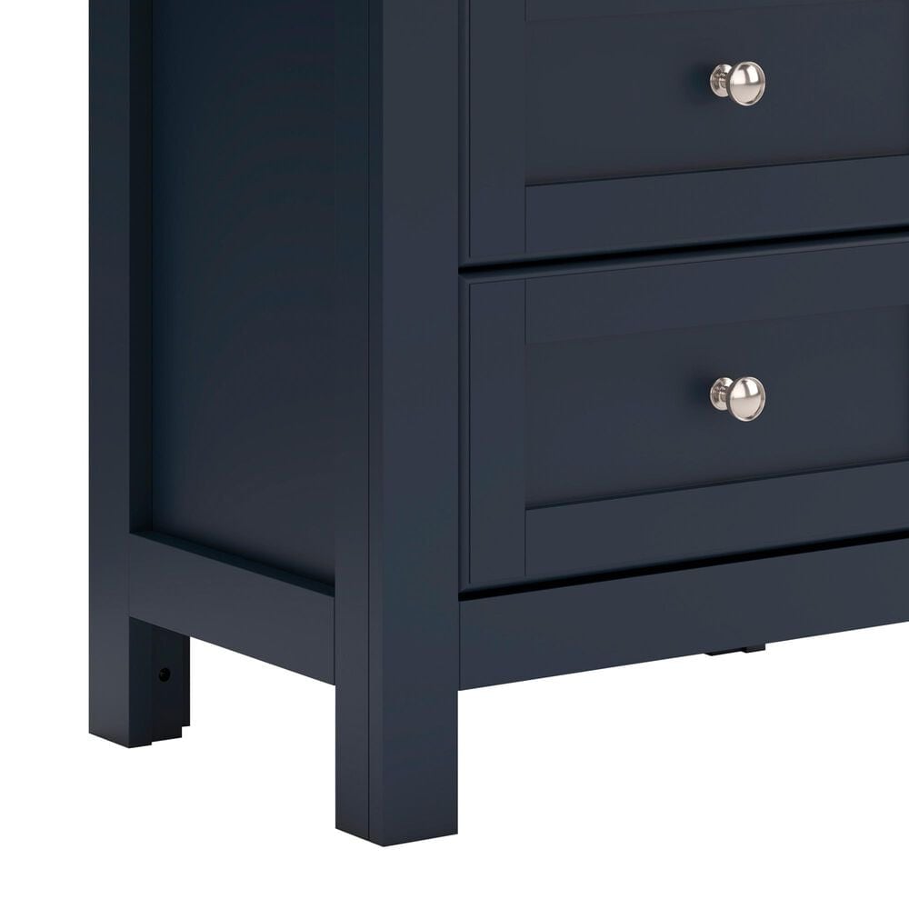Ashley Landocken 5-Piece Queen Bedroom Set in Brown and Blue, , large