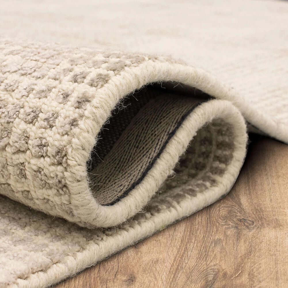 Karastan Labyrinth RG178615 9' x 12' Quentin Papyrus Area Rug