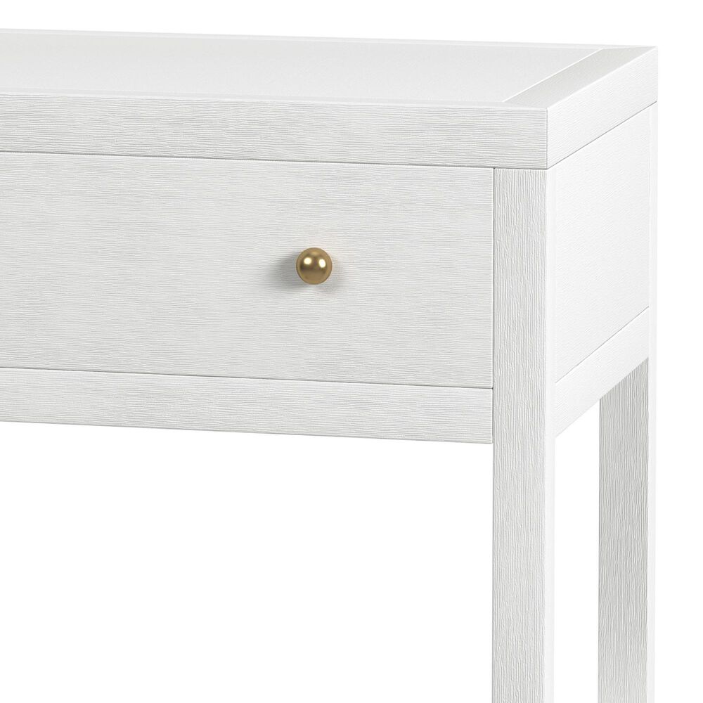 Butler Specialty Company Nora 1-Drawer 30" Nightstand in Textured White, , large