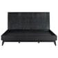 Blue River Carnaby King Platform Bed in Black Brushed, , large