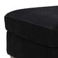 Ashley SimpleJoy Oversized Accent Ottoman in Onyx, , large