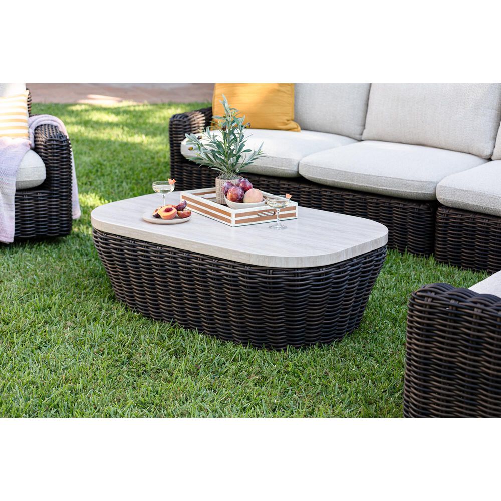 Ashley Kimora Swivel Glider Lounge Chair in Beige, , large