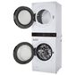 LG WashTower 4.5 Cu. Ft. Washer and 7.4 Cu. Ft. Gas Dryer in White, , large