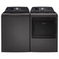 GE Profile 5.3 Cu. Ft. Top Load Washer with Agitator and Smarter Wash Technology in Diamond Gray, , large