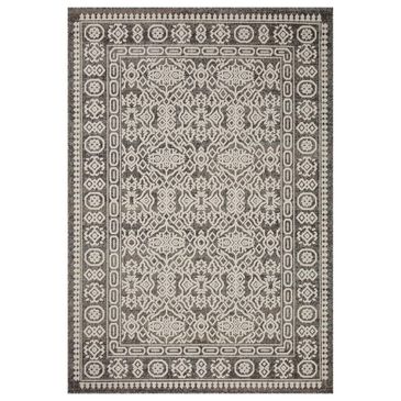 Loloi II Rainier 3"11" x 5"11" Pebble and Ivory Indoor/Outdoor Area Performance Rug, , large