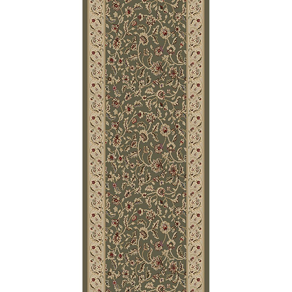 Kane Grandeur 2.21" Runner Carpet in Royal Garden, , large