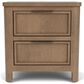 Riverside Furniture Jaxon 2-Drawer Nightstand in Casual Mink, , large