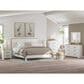 Ashley Linnocreek Dresser and Mirror in White and Warm Brown, , large