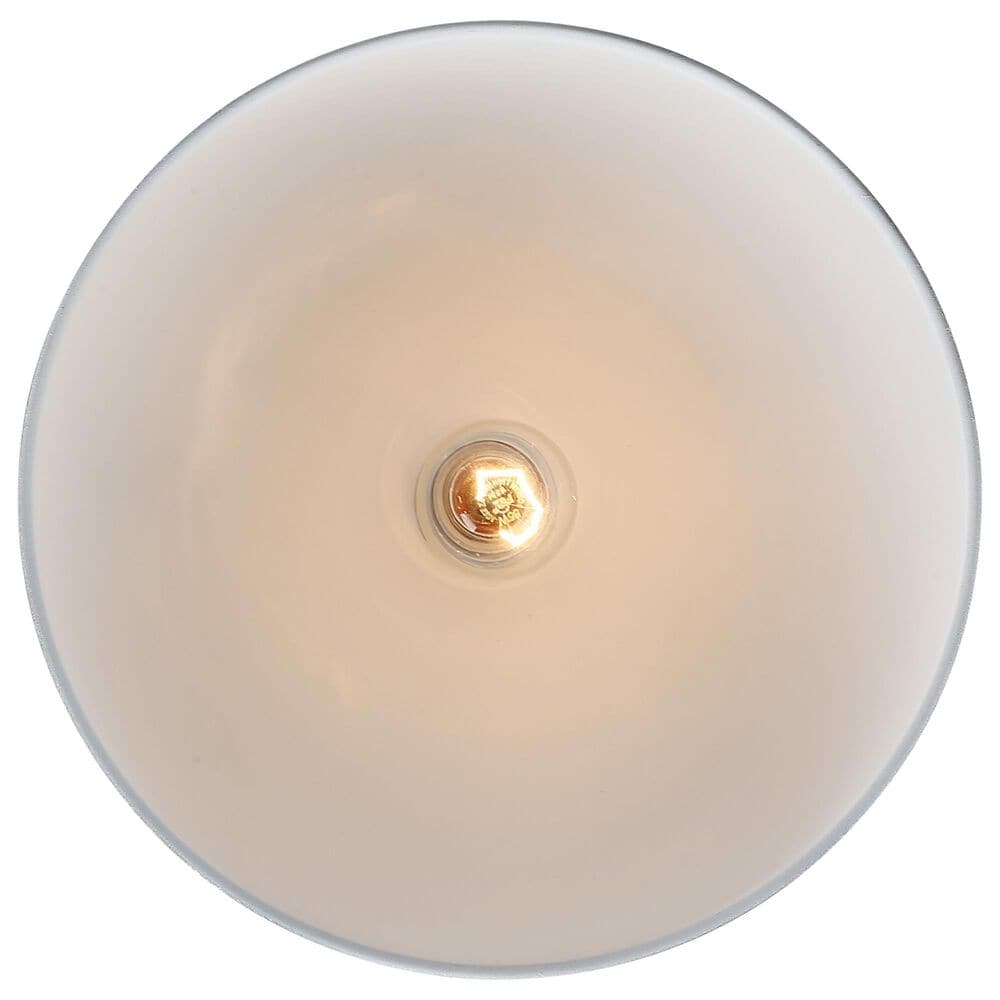 Golden Lighting Alison 1-Light Pendant with Antique Matte Navy Shade in Vintage Gold, , large