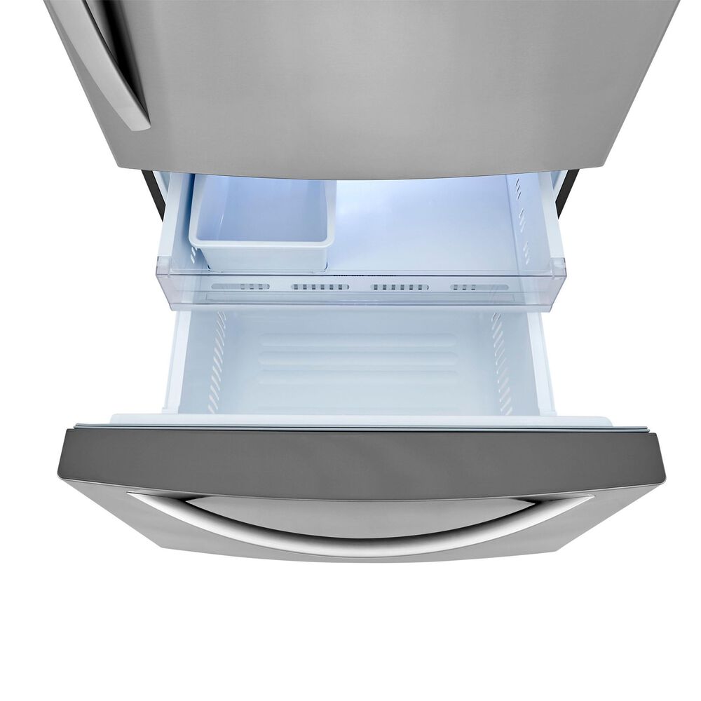 LG 26 Cu. Ft. Bottom-Freezer Refrigerator in Stainless Steel, , large