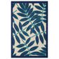 Nourison Aloha Floral 2"8" x 4" Navy Indoor/Outdoor Area Rug, , large