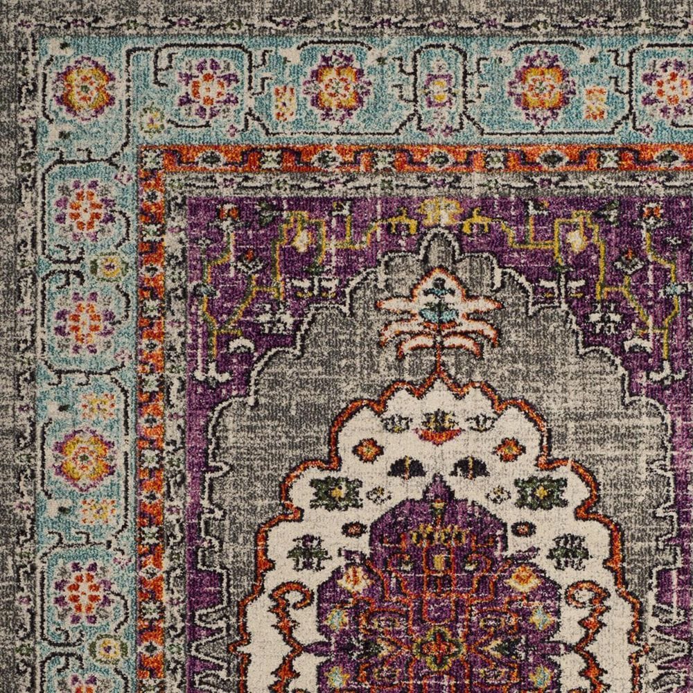 Safavieh Monaco MNC246L-3 3&#39; x 5&#39; Violet/Light Blue Area Rug, , large