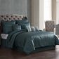 Hallmart Collectibles Dustin 9-Piece Queen Comforter Set in Blue, , large