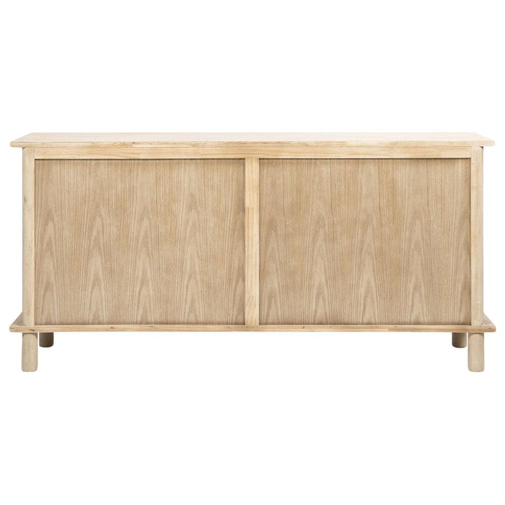 Jennifer Taylor Home Milo 4-Door Sideboard in Light Natural Cerused, , large