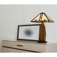 Cal Lighting Tiffany Table Lamp in Oak, , large