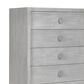 Urban Home Boho Chic 5-Drawer Chest in Washed White, , large