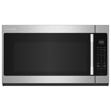 KitchenAid 2.1 Cu. Ft. Over-the-Range Microwave Hood Combination in PrintShield Stainless Steel, , large