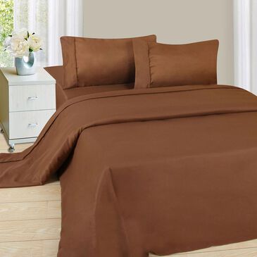 Timberlake Series 1200 Twin Sheet Set in Chocolate, , large