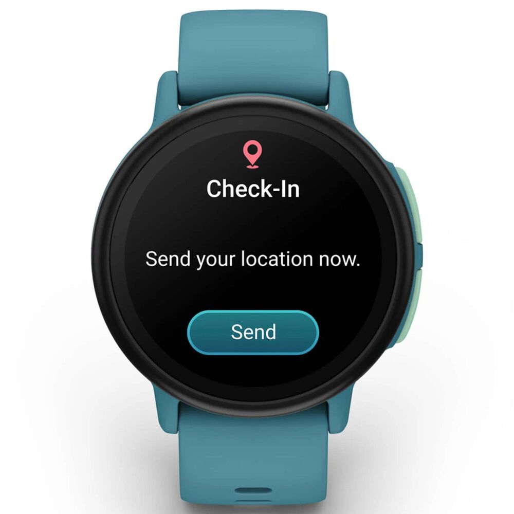 Garmin Bounce 2 Smartwatch 43 mm in Turquoise, , large