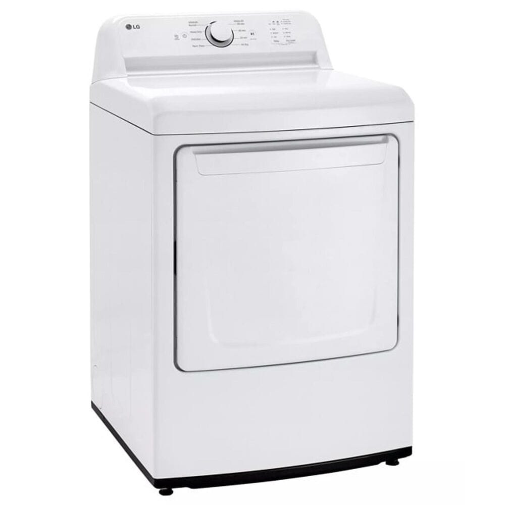 LG 7.3 Cu. Ft. Smart Gas Dryer with Sensor Dry in White, , large