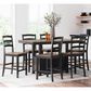Ashley Wildenauer Counter Height Dining Table and 6 Counter Stools, , large