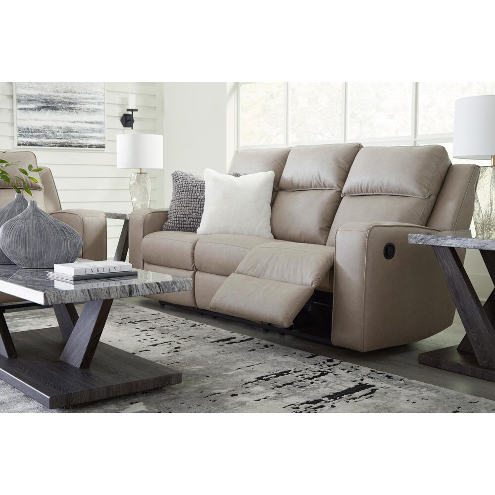 Ashley Lavenhorne Manual Sofa in Pebble, , large