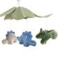 Lambs & Ivy Dino-Might Dinosaur Musical Baby Crib Mobile in Multicolor, , large