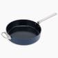 Joseph Joseph Space 11" Folding Handle Frying Pan in Midnight Blue, , large