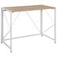Valor Living Ravel Tool-Less Folding Desk in River Oak and White, , large