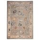 Rizzy Hallmark 9" x 12" Light Gray Area Rug, , large
