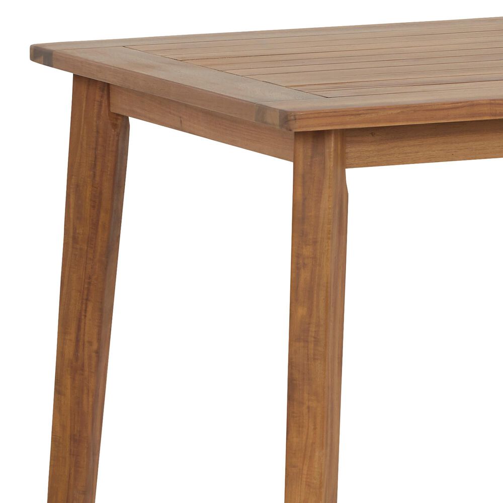 Ashley Janiyah Patio Dining Table in Light Brown, , large