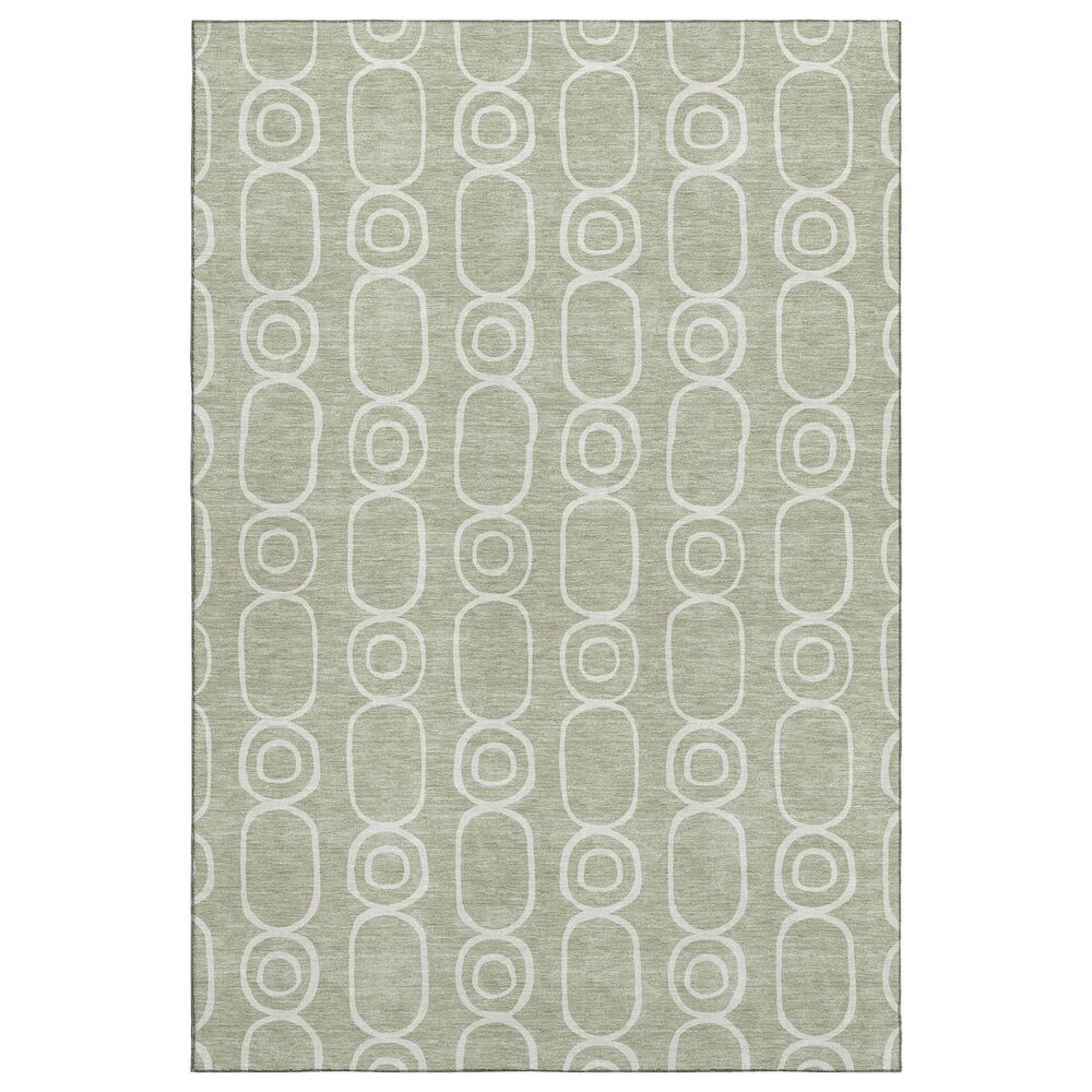 Dalyn Rug Company The Reserve TR6 Celery 8" x 10" Indoor/Outdoor Area Rug, , large