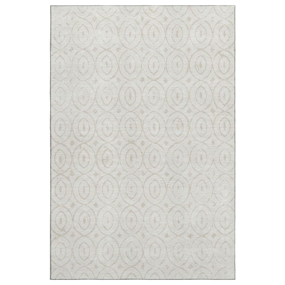 Dalyn Rug Company The Reserve TR12 Ivory 3" x 5" Indoor/Outdoor Area Rug, , large