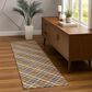 Dalyn Rug Company Soft Essentials Plaid Earth 2"3" x 7"6" Indoor/Outdoor Runner, , large
