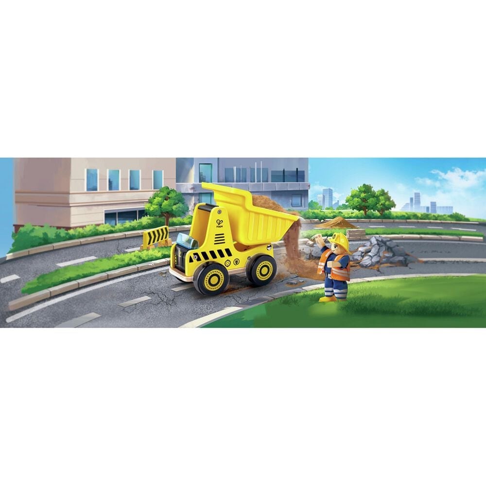 Hape Toys Hauler Dump Truck in Multicolor, , large