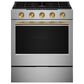 KitchenAid 5 Cu. Ft. Smart Slide-in Gas Range in Fingerprint Resistant Stainless Steel, , large