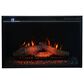 Jofran Painted Canyon 60" Electric Fireplace Media Console in Cannon Valley, , large