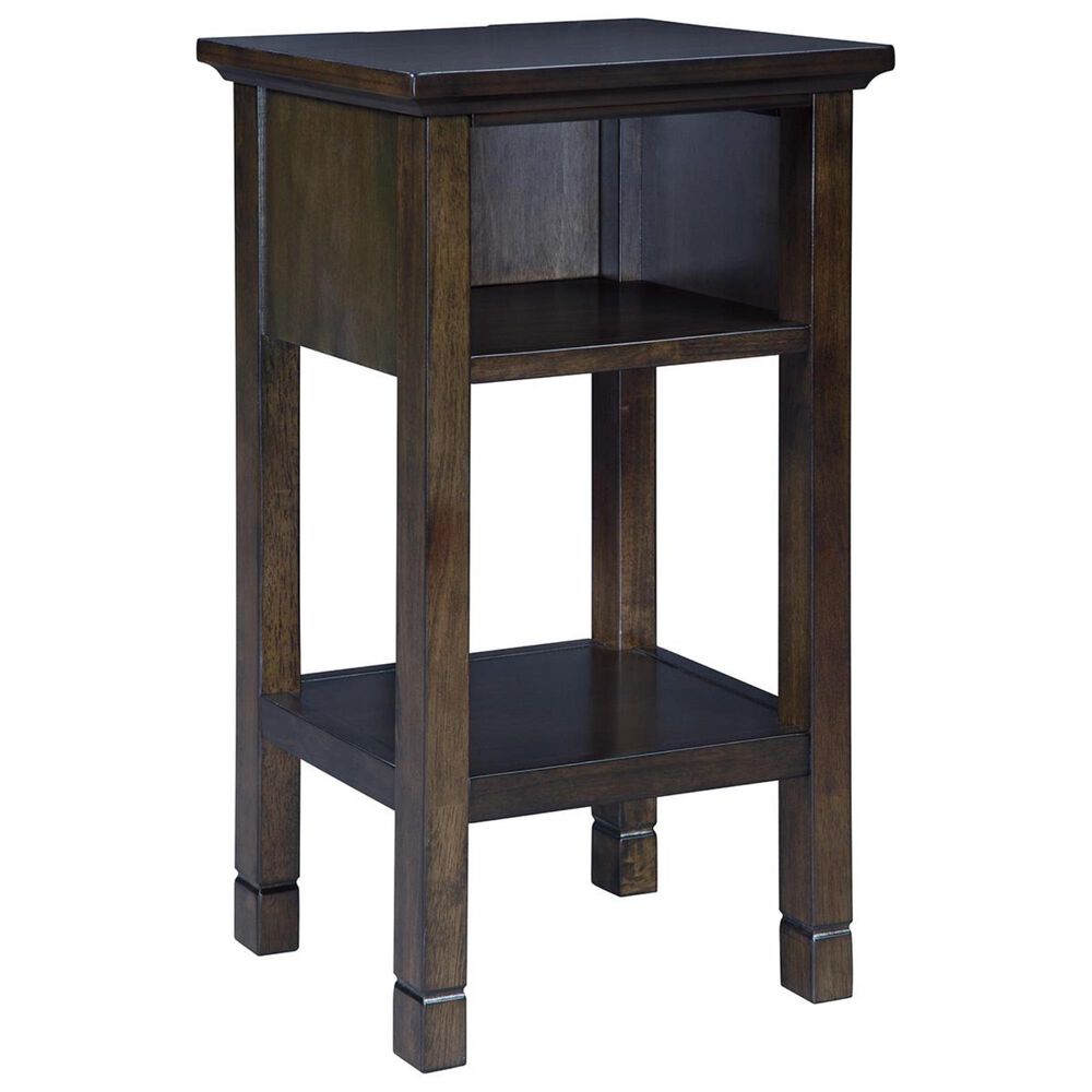 Ashley Marnville Accent Table in Dark Brown, , large
