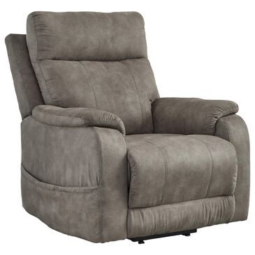 Ashley Crestmeade Power Lift Recliner in Fossil, , large