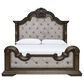 Millenium Maylee King Upholstered Bed and Two Nightstands in Dark Brown, , large