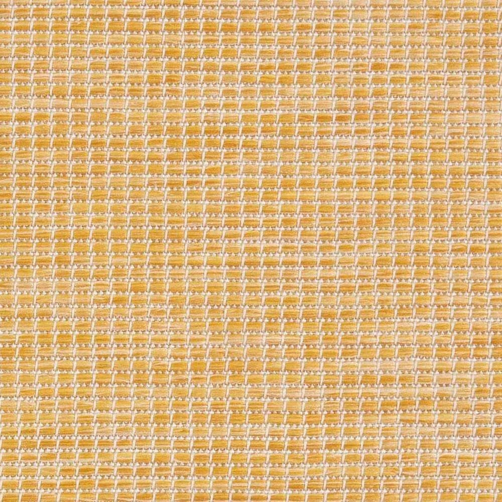 Nourison Positano 10&#39; x 14&#39; Yellow Indoor/Outdoor Area Rug, , large