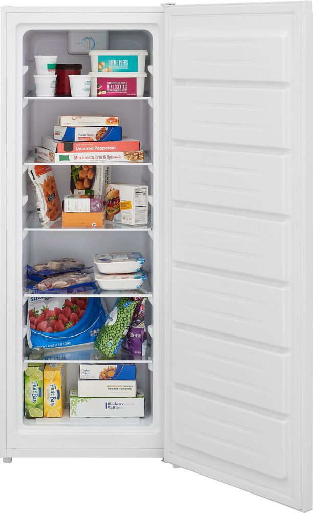 Frigidaire 7 Cu. Ft. Garage Ready Upright Freezer in White, , large
