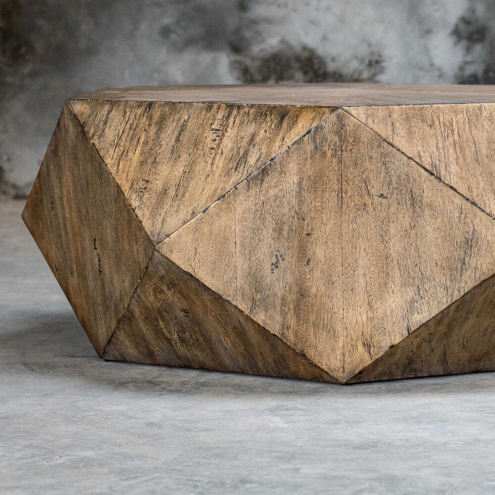 Uttermost Volker Coffee Table in Burnished Honey, , large
