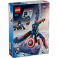 LEGO Marvel New Captain America Construction Figure, , large