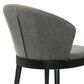 Blue River Arcadia and Juno 5-Piece 42" Dining Set with Charcoal Cushion in Black, , large