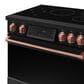 Thor Kitchen Gordon Ramsay 6 Cu. Ft. Professional Induction Range with Rose Gold Handle Kit in Black, , large