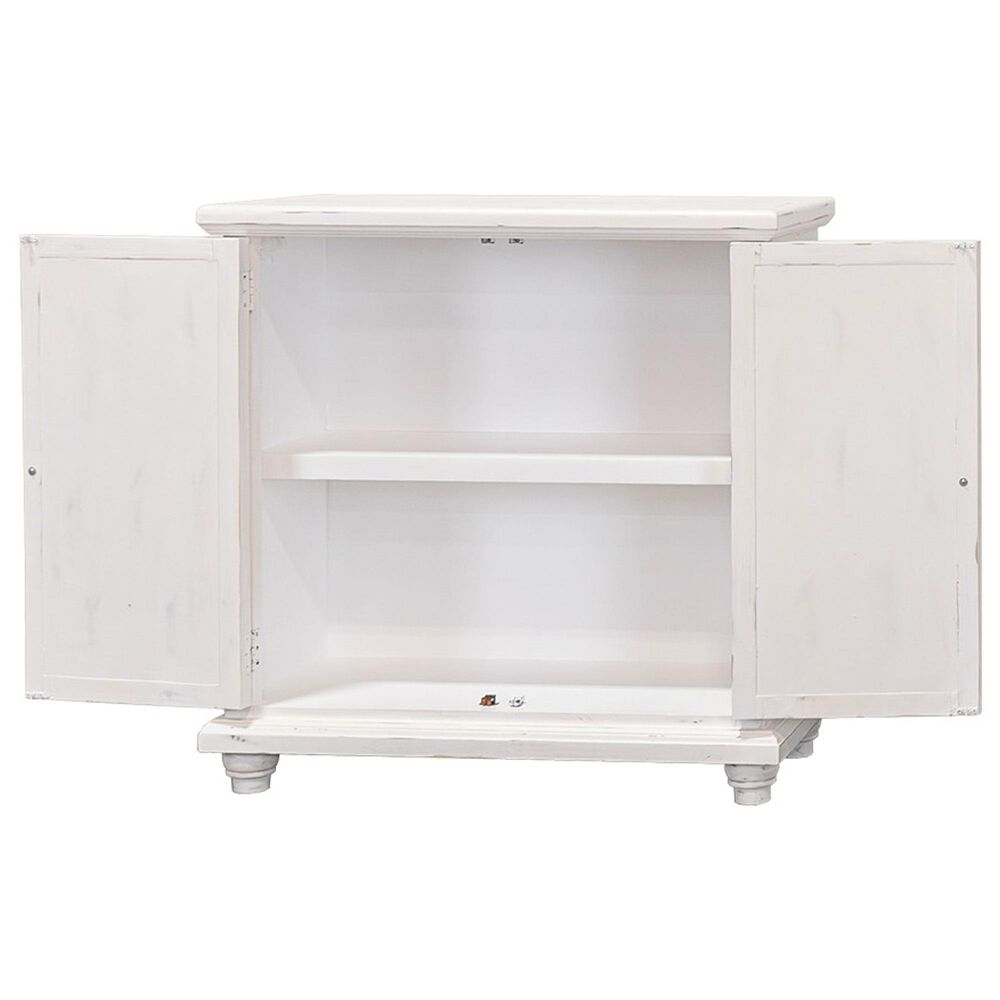 Rustic Root Premier Calais 2-Door Console Cabinet in Sierra White, , large