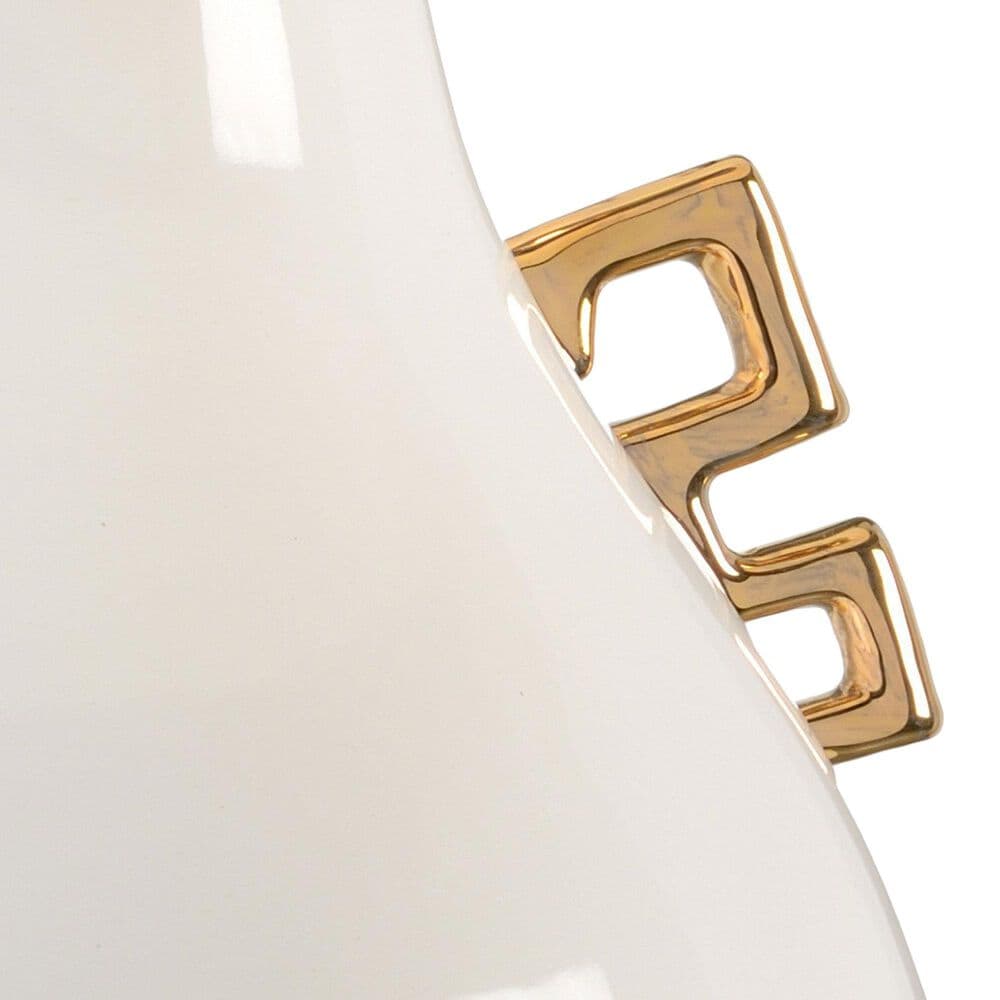 Wildwood Ming Table Lamp in Snow White and Gold, , large