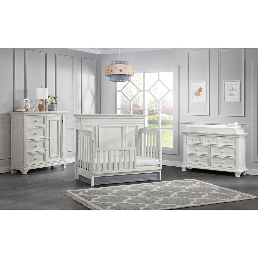 Oxford Baby Weston Guard Rail in Vintage White, , large