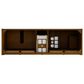James Martin Bellshire 72" Double Bathroom Vanity in Honey Oak with 3 cm Lime Delight Silestone Top and Rectangular Sinks, , large